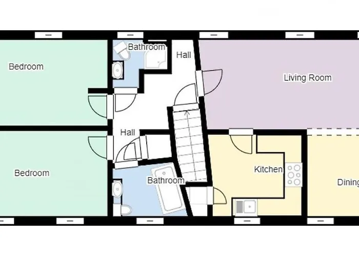 Queensferry Street Lane - Fantastic 2 Bedroom Centre Mews House With Free Secure Parking! Apartment Edinburgh