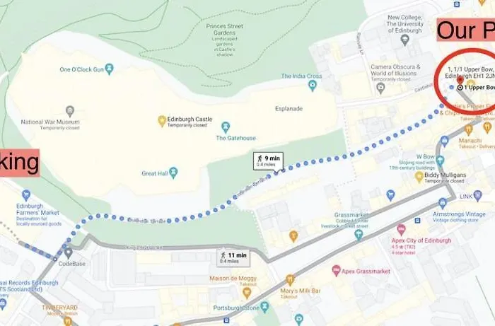 Upper Bow - Luxurious, Modern 1br Near Castle Apartment Edinburgh