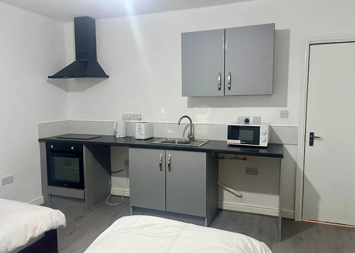 Apartment Cozy Dudley City Studio With 2 Single Beds