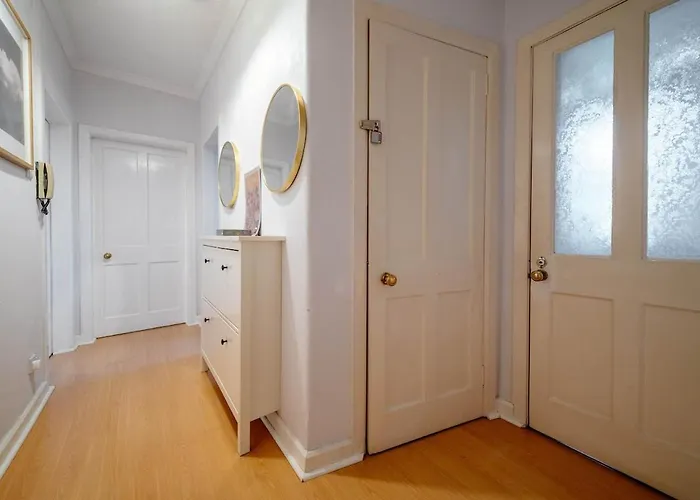 Apartman Bright Sleep 4 15 Minute Centre Free Parking Neaby Edinburgh