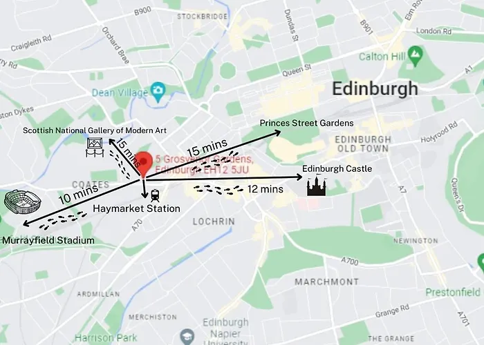 Victorian - Centre - Free Car Space Edinburgh