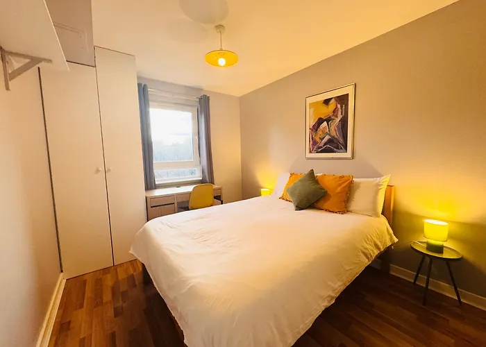 Appartamento Sunny Spacious Retreat Near Royal Mile With Free Parking And Lift *