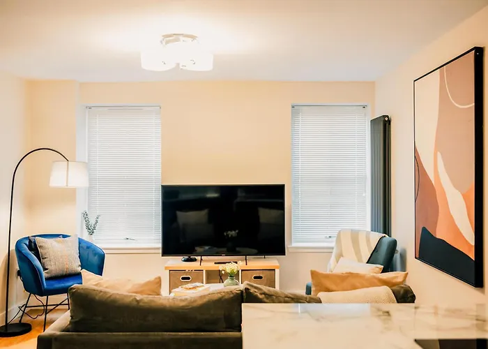 Stylish 2 Bed Centre With Parking Dom wakacyjny Edynburg