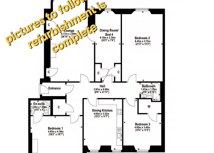 Old Town Castle View 4 Bedroom 5 Beds Sleeps 10 Apartment Edinburgh