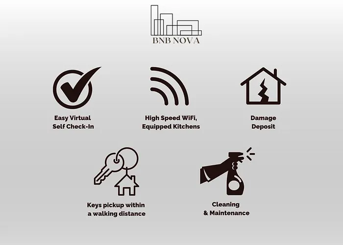 Apartment Bnbnova - 2br - West End - Near Castle *