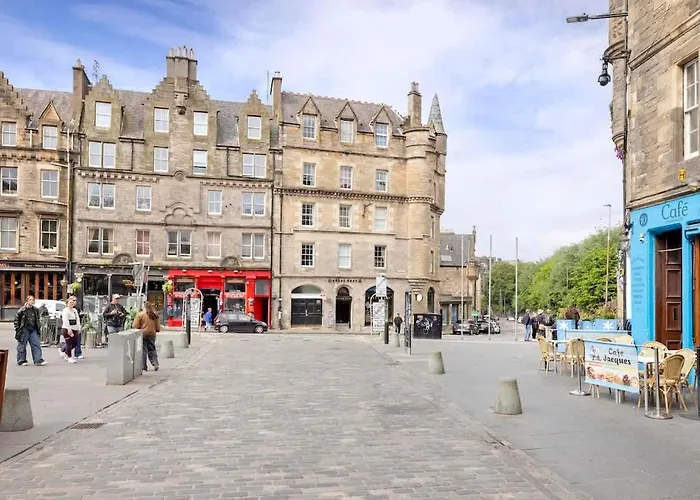 Apartamento 1 Bed In The Heart Of Grassmarket With Castle Views *