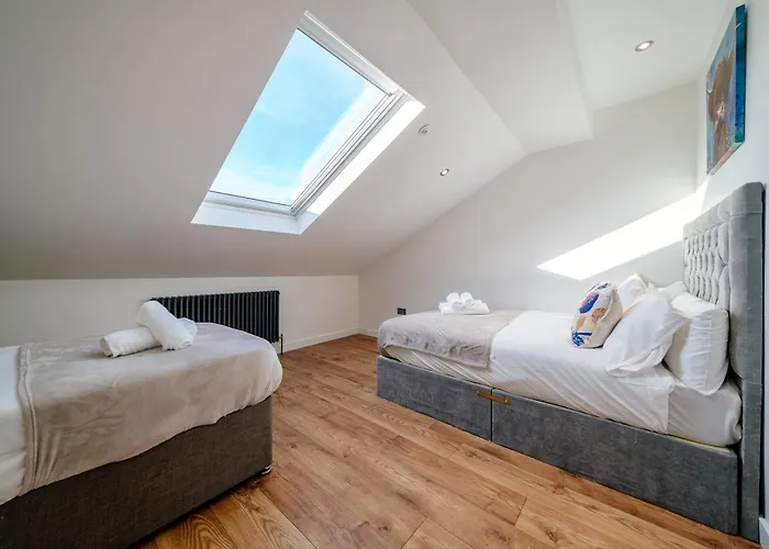 Duplex Penthouse - 11 Guests 7 Beds 15' Centre Apartament Edynburg