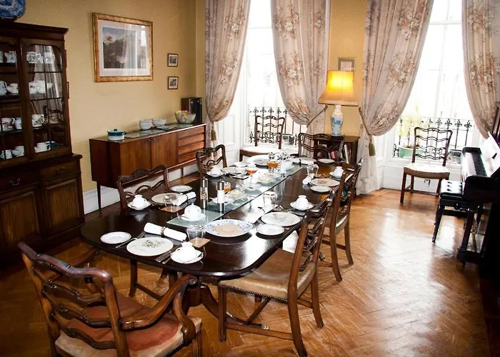 A Georgian Couette-café Édimbourg