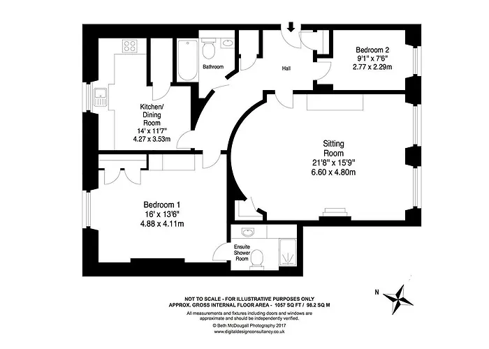 The Hart Lägenhet Edinburg