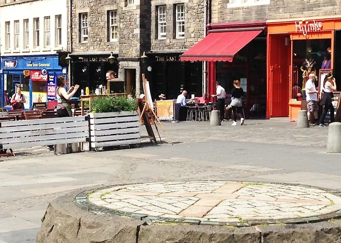 아파트 Grassmarket Old Town Boutique *