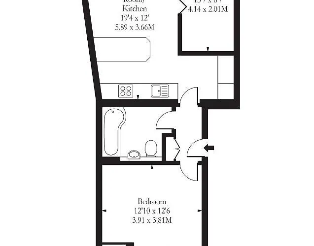 Lägenhet West Bow - Comfy 2 Bed On West Bow Overlooking Grassmarket Edinburg