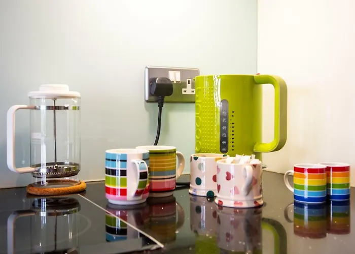 דירה Modern Flat With Fantastic Views By The Royal Mile אדינבורו