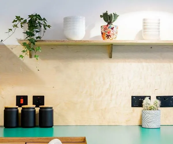 דירה The Plywood Flat, Modern Style In A Traditional Tenement