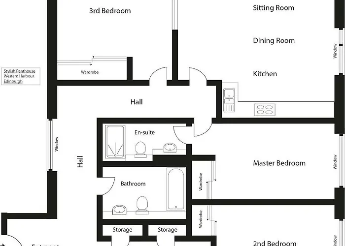 Апартаменты Stylish Penthouse