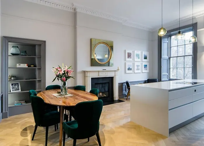 شقة Altido Gorgeous Georgian House In The Heart Of New Town