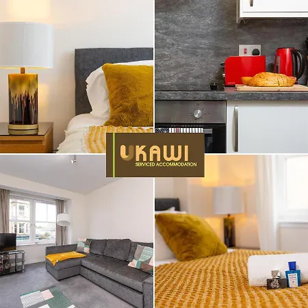 Best Value - 2 Bedroom Apartment, Upto 5 Guests With Ukawi Serviced Edinburgh, Free Car Park & Free Wifi * إدنبرة