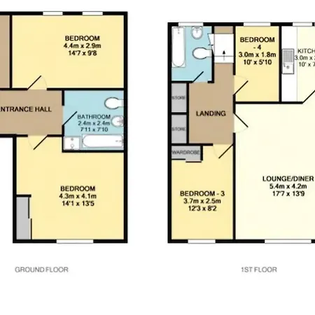 Apartment 4-bedroom Perfect For Families!