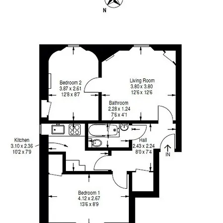 Beautiful Flat In The Heart Of Edinburgh!