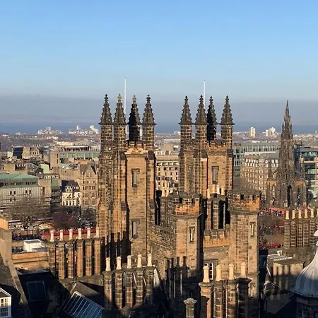 公寓 Bright 1 Bedroom Flat Elles Grassmarket Castle View