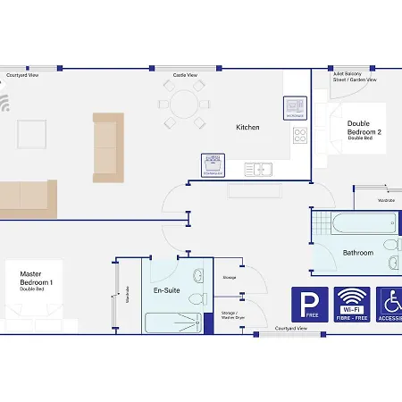 Διαμέρισμα Stylish Garden View *