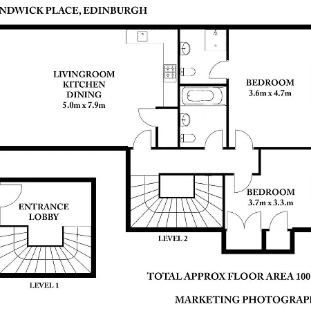 The Shandwick Place No 2 * 에든버러