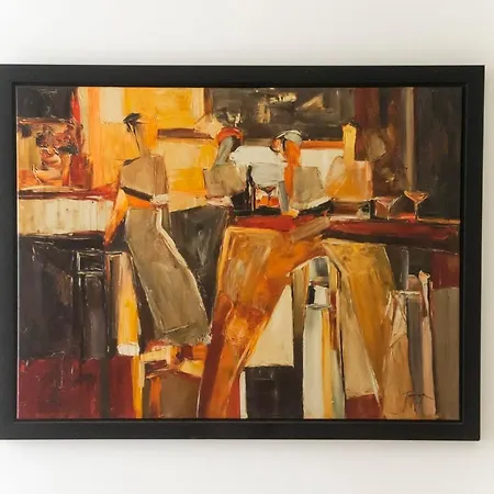 아파트 Artsy Modern 1br In Abbeyhill