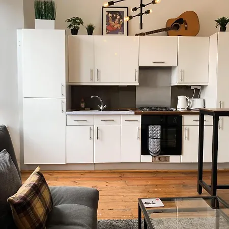 아파트 Artsy Modern 1br In Abbeyhill