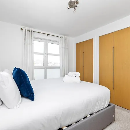 公寓 Joivy Modern 2 Bed Flat Near Murrayfield Stadium *