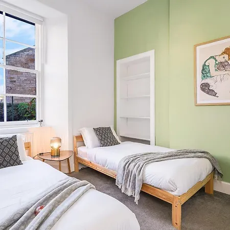 公寓 Centre 2 Bedroom Main Door 爱丁堡