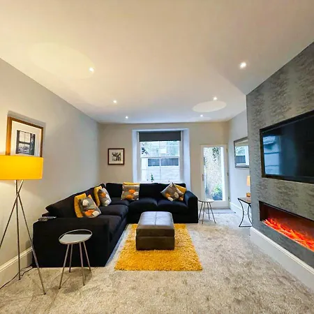 2bed, Private Garden & Fireplace, Near Water Of Leith Apartamento Edimburgo