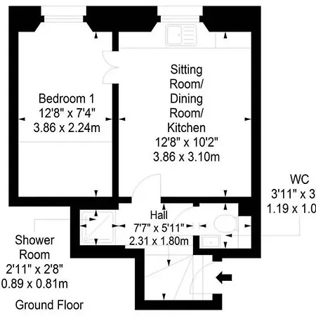 Vibrant Leith Flat Apartman Edinburgh