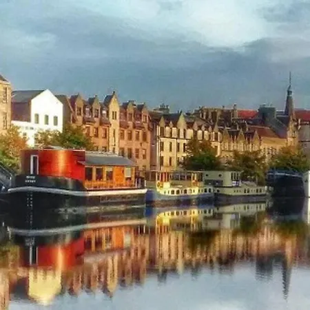 My Waterfront Apartment, Views Over Water Of Leith Lägenhet *