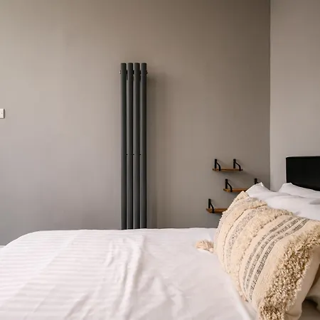 Vibrant Leith Flat Apartman