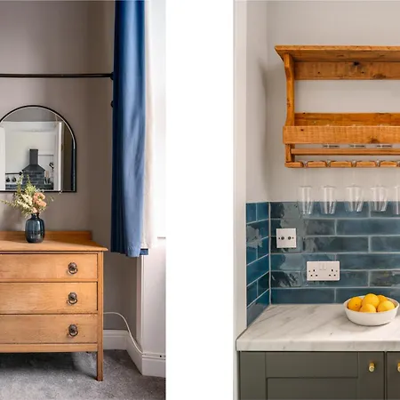 Vibrant Leith Flat Apartman *