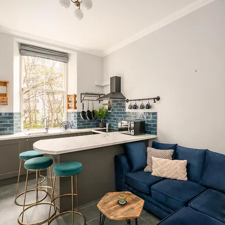 Vibrant Leith Flat Apartman Edinburgh