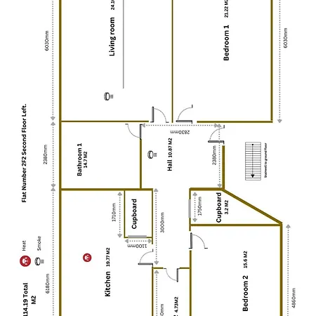Beautiful 2 Bed 2 Bath Flat Overlooking Meadows Park
