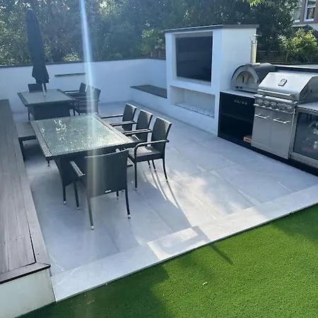 Beautiful Family With Golf