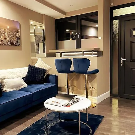23 Henderson Modern 1 Bed Leith Tram Station شقة *