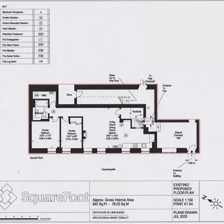 شقة Causewayside - The Address إدنبرة
