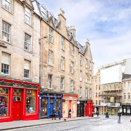 公寓 Joivy Charming Flat Near St Giles 爱丁堡