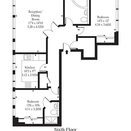 2-bedroom With Free Parking And Stunning Views Apartment *