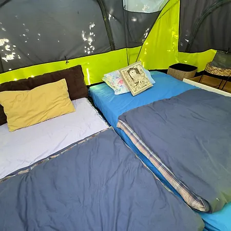 Luxury tent 2 Tent In The Garden & 2 Single Guest Beds In The House