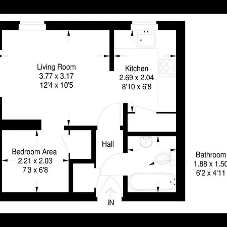 Centre Haven 아파트 에든버러