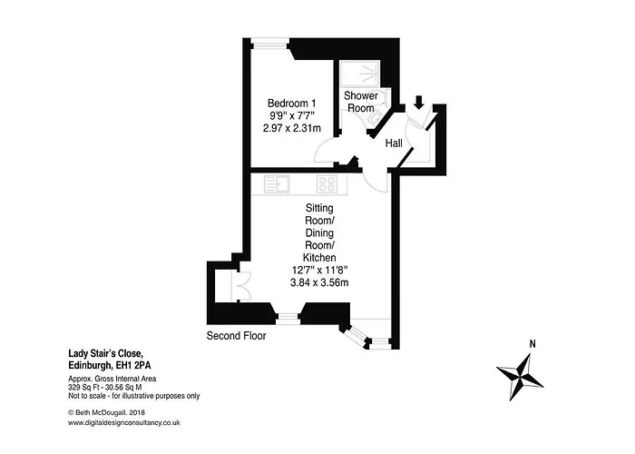 Ladystairs 2 Royal Mile * אדינבורו