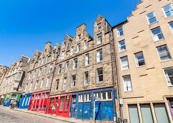 아파트 Pass The Keys Spacious And Homely Flat On The Royal Mile 에든버러