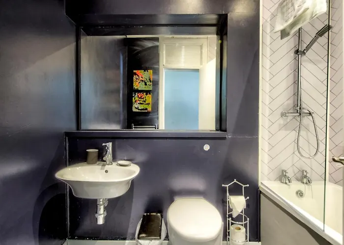 Artsy Modern 1br In Abbeyhill 아파트 에든버러