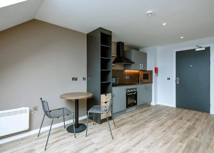 Modern Studio Apartments At Murieston Crescent In Edinburgh 公寓 *