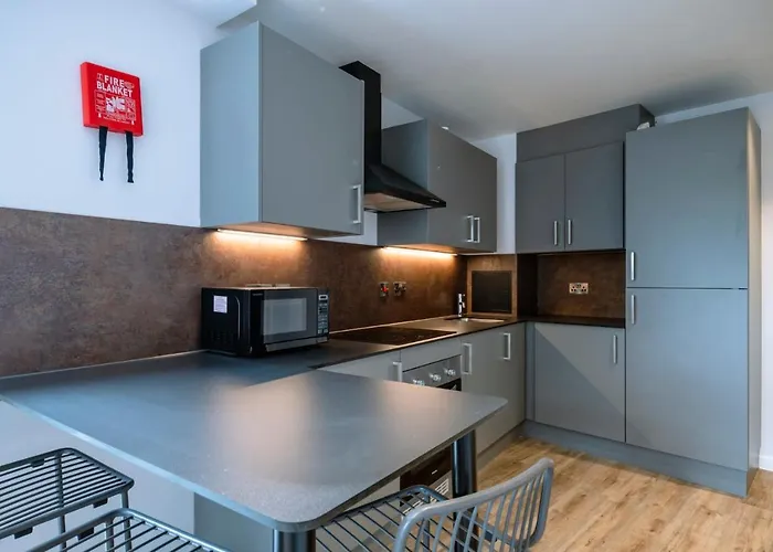 Modern Studio Apartments At Murieston Crescent In Edinburgh 公寓 *