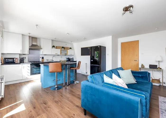 アパート Joivy Modern 2 Bed Flat Near Murrayfield Stadium