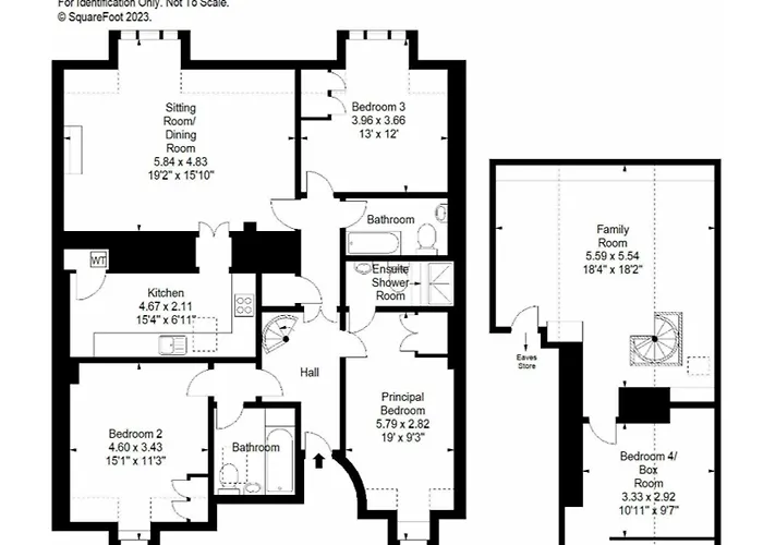 Stunning 5br Royal Mile Penthouse Lejlighed *
